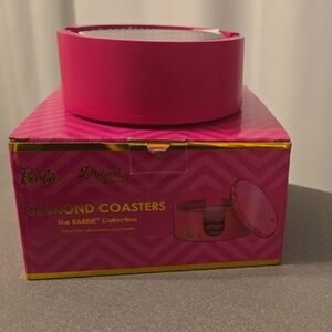 Barbie Pink Diamond Coasters Set
